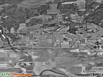 Satsop satellite photo by USGS
