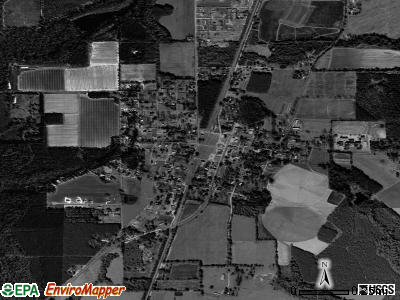 Greensboro satellite photo by USGS