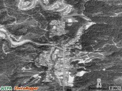 Pierce satellite photo by USGS