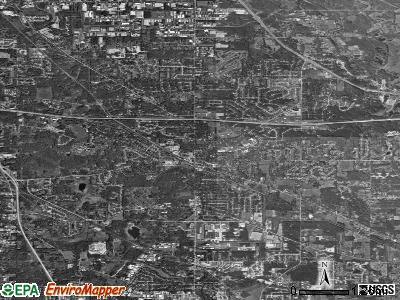 Hudson satellite photo by USGS