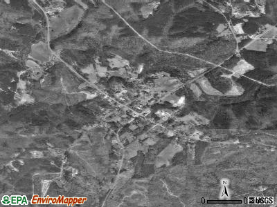 Waleska satellite photo by USGS