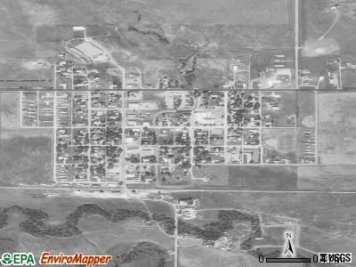 New Underwood satellite photo by USGS