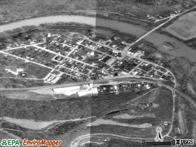 Butler satellite photo by USGS