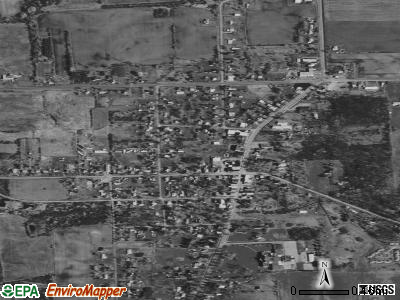 Ovid satellite photo by USGS