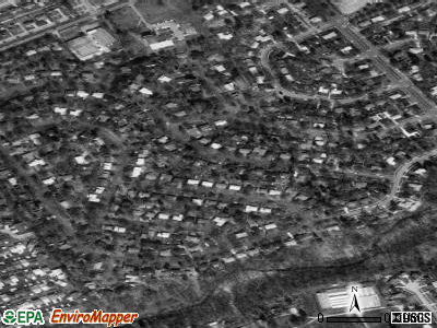 Westwood satellite photo by USGS