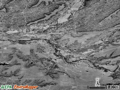 Millville satellite photo by USGS