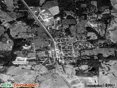 Lovelady satellite photo by USGS