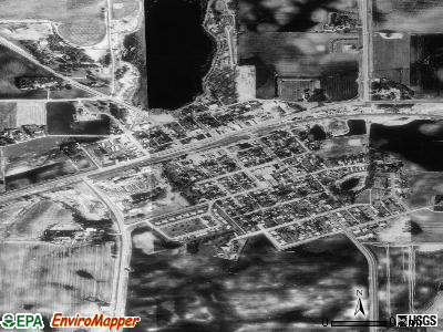 Grove City satellite photo by USGS