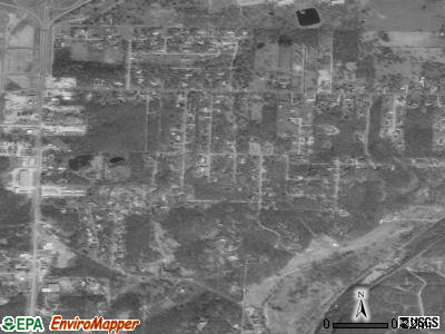 Silver Creek satellite photo by USGS