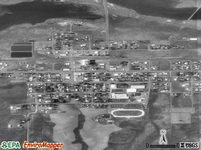 Reardan satellite photo by USGS