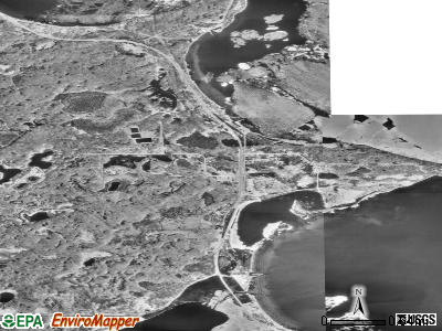 Vineland satellite photo by USGS
