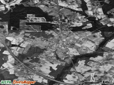 Newton Grove satellite photo by USGS
