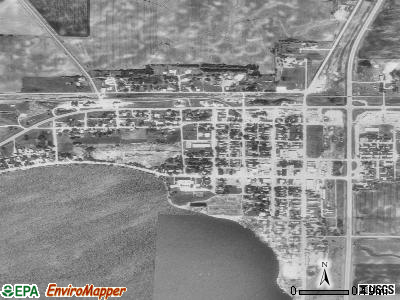 Graceville satellite photo by USGS