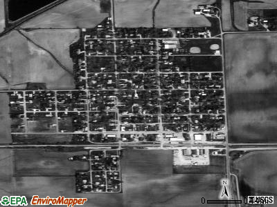 Deer Creek satellite photo by USGS