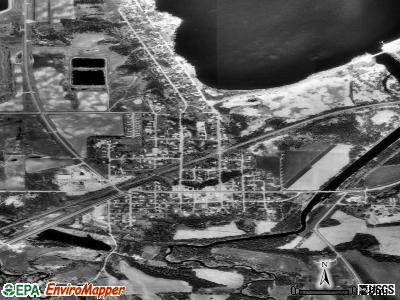 Big Stone City satellite photo by USGS