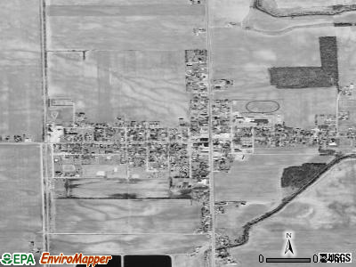 Unionville satellite photo by USGS