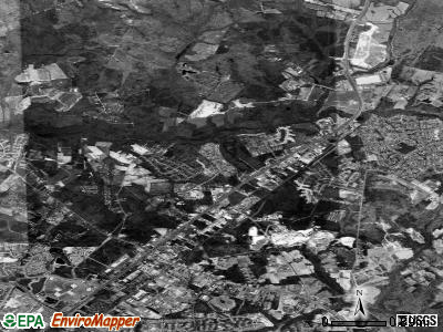 Waldorf satellite photo by USGS
