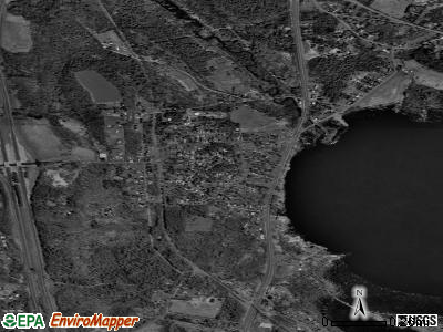 Round Lake satellite photo by USGS