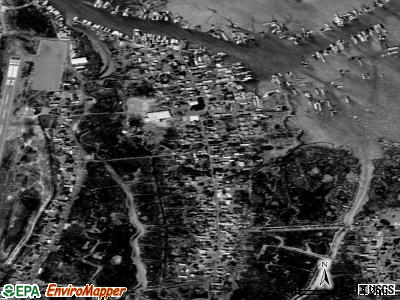 Tangier satellite photo by USGS