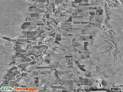 Washakie Ten satellite photo by USGS