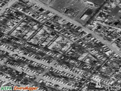Beverly Hills satellite photo by USGS