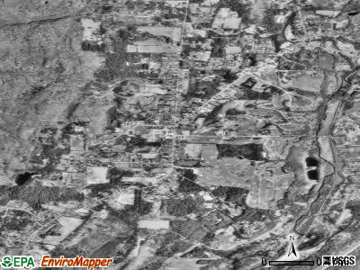 Manchester satellite photo by USGS