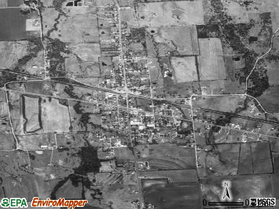 Ector satellite photo by USGS