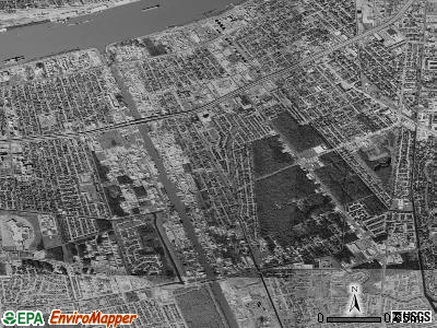 Harvey satellite photo by USGS