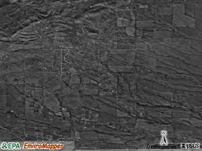 Cedar Grove satellite photo by USGS