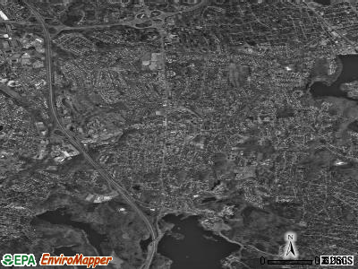 Stoneham satellite photo by USGS