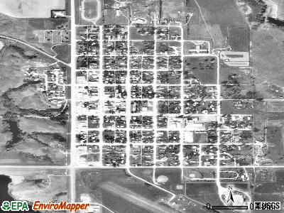 White River satellite photo by USGS