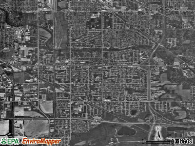 South Holland satellite photo by USGS