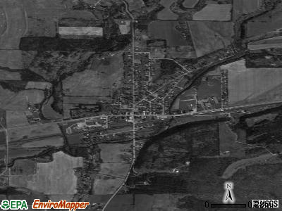 Canaseraga satellite photo by USGS