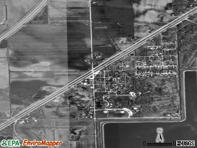 Godley satellite photo by USGS