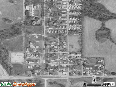 Ferrelview satellite photo by USGS