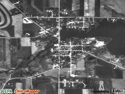 Clay satellite photo by USGS