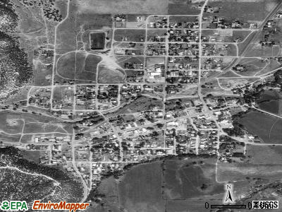 Aguilar satellite photo by USGS