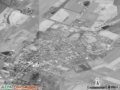 Cleveland satellite photo by USGS