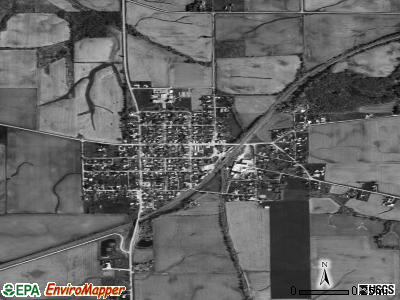 Buda satellite photo by USGS