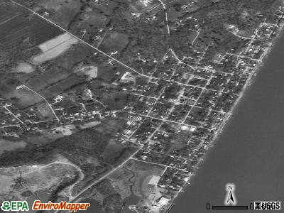 Utica satellite photo by USGS