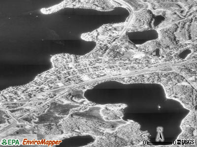 Deerwood satellite photo by USGS