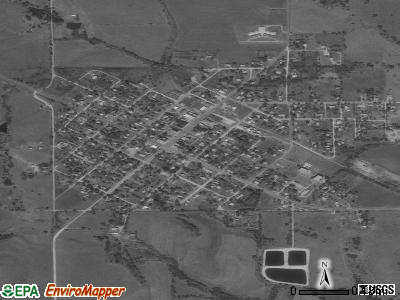 Eskridge satellite photo by USGS