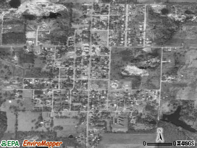 Alba satellite photo by USGS