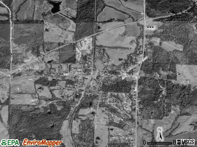 Oakland satellite photo by USGS