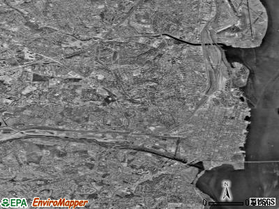 Alexandria satellite photo by USGS