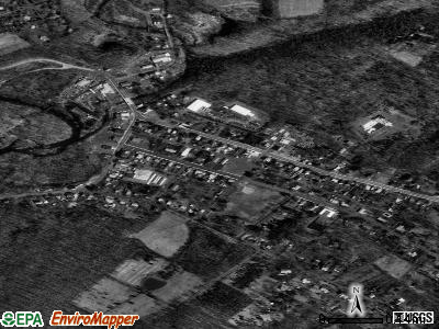 Green Lane satellite photo by USGS