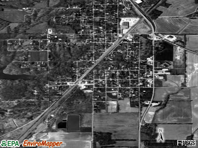 Taylor Springs satellite photo by USGS