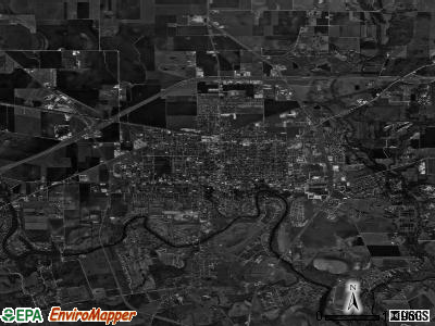 Seguin satellite photo by USGS