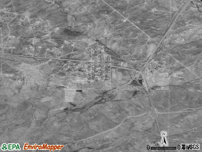 Yah-ta-hey satellite photo by USGS