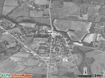 Petersburg satellite photo by USGS